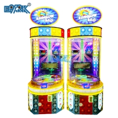 Arcade Lottery Game Machine Rainbow Ball Drop Ball Redemption Game Machine For Sale