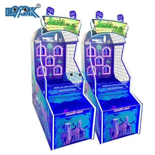 New Arcade Game Machine Zombie Halls Throwing Ball Ticket Redemption Machine For Game Center