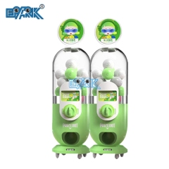 Promotional Arcade Gashapon Dispenser Plastic Coin Operate Mini Small Capsule Toy Vending Machine