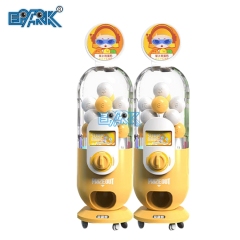 Promotional Arcade Gashapon Dispenser Plastic Coin Operate Mini Small Capsule Toy Vending Machine