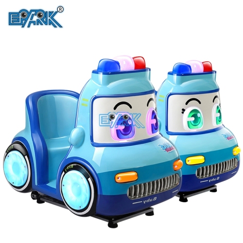 Indoor Amusement Fiberglass kids Car Coin Operated Swing Machine Video Car Racing Kiddie Ride