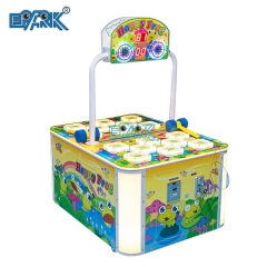 Coin Operated Interactive Redemption Game Machine Rainbow Hit Mouse Whack A Mole Arcade Hammer Game Machine Hitting