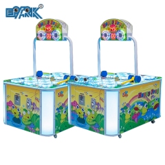 Coin Operated Interactive Redemption Game Machine Rainbow Hit Mouse Whack A Mole Arcade Hammer Game Machine Hitting