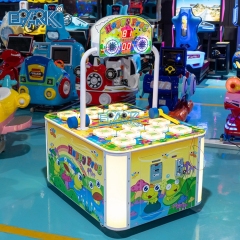 Coin Operated Interactive Redemption Game Machine Rainbow Hit Mouse Whack A Mole Arcade Hammer Game Machine Hitting