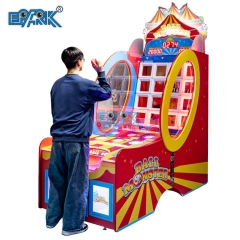Coin Operated Throwing Ball Game Machine Indoor Kids Redemption Ticket Arcade Machines Shooting Balls Magic Cube For Kids