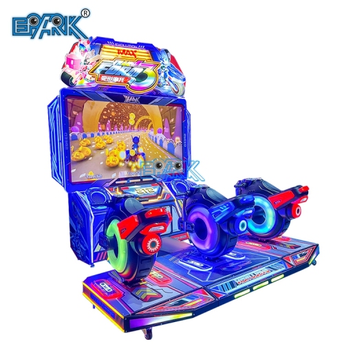 3 Players Motorcycle Racing Simulator Arcade Machine Coin Operated Kids Video Game Machine Car Driving Simulator Factory Price