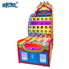 Coin Operated Throwing Ball Game Machine Indoor Kids Redemption Ticket Arcade Machines Shooting Balls Magic Cube For Kids