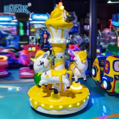Factory Direct Sales Coin Operated Carousel Arcade Swing Kiddie Ride Coin Operated Carousel Horse