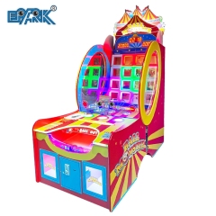 Coin Operated Throwing Ball Game Machine Indoor Kids Redemption Ticket Arcade Machines Shooting Balls Magic Cube For Kids