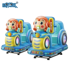 Kiddie Rides Coin Operated Fiberglass Swing Electric Car Small Train Kiddie Ride Game Machine