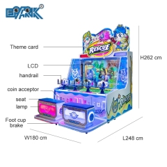 Good Price Electric Crazy Waters 4 Player Arcade Kid Water Shooting Game Machine