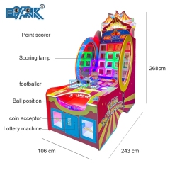 Coin Operated Throwing Ball Game Machine Indoor Kids Redemption Ticket Arcade Machines Shooting Balls Magic Cube For Kids