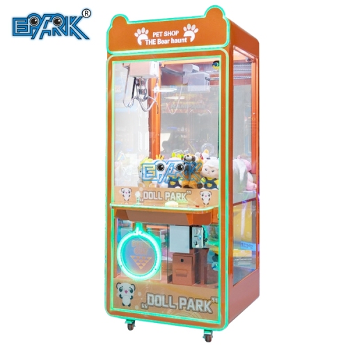 Guangzhou Factory Price Claw Machine Big With Bill Acceptor Amusement Park Crane Claw Machine For Kids