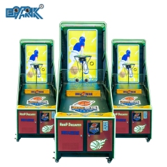 Luxury Indoor Coin Operated Adult/Kids Street Led With Video Shooting Basketball Arcade Game Machine