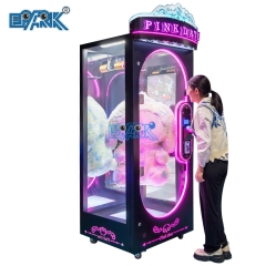 Amusement Machine Coin Operated Arcade Machine Factory Pink Date Cut Prize Machine Claw Machine
