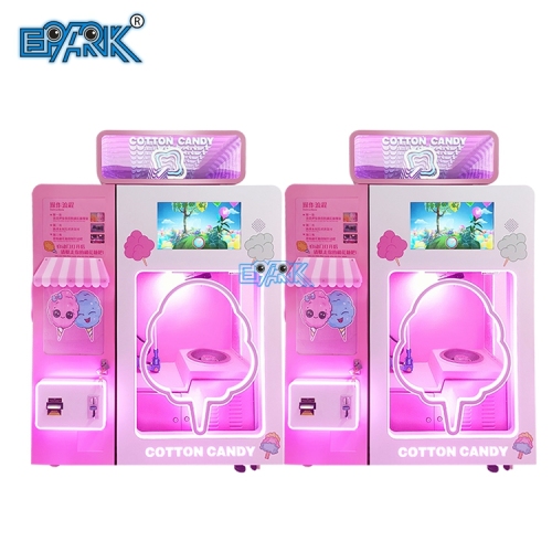 Electric Fully Automatic Commercial Cotton Candy Machine Coin Operated Cotton Candy Machine for sales