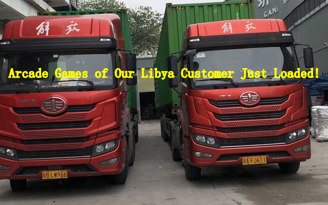 Arcade Games of Our Libya Customer Just Loaded!