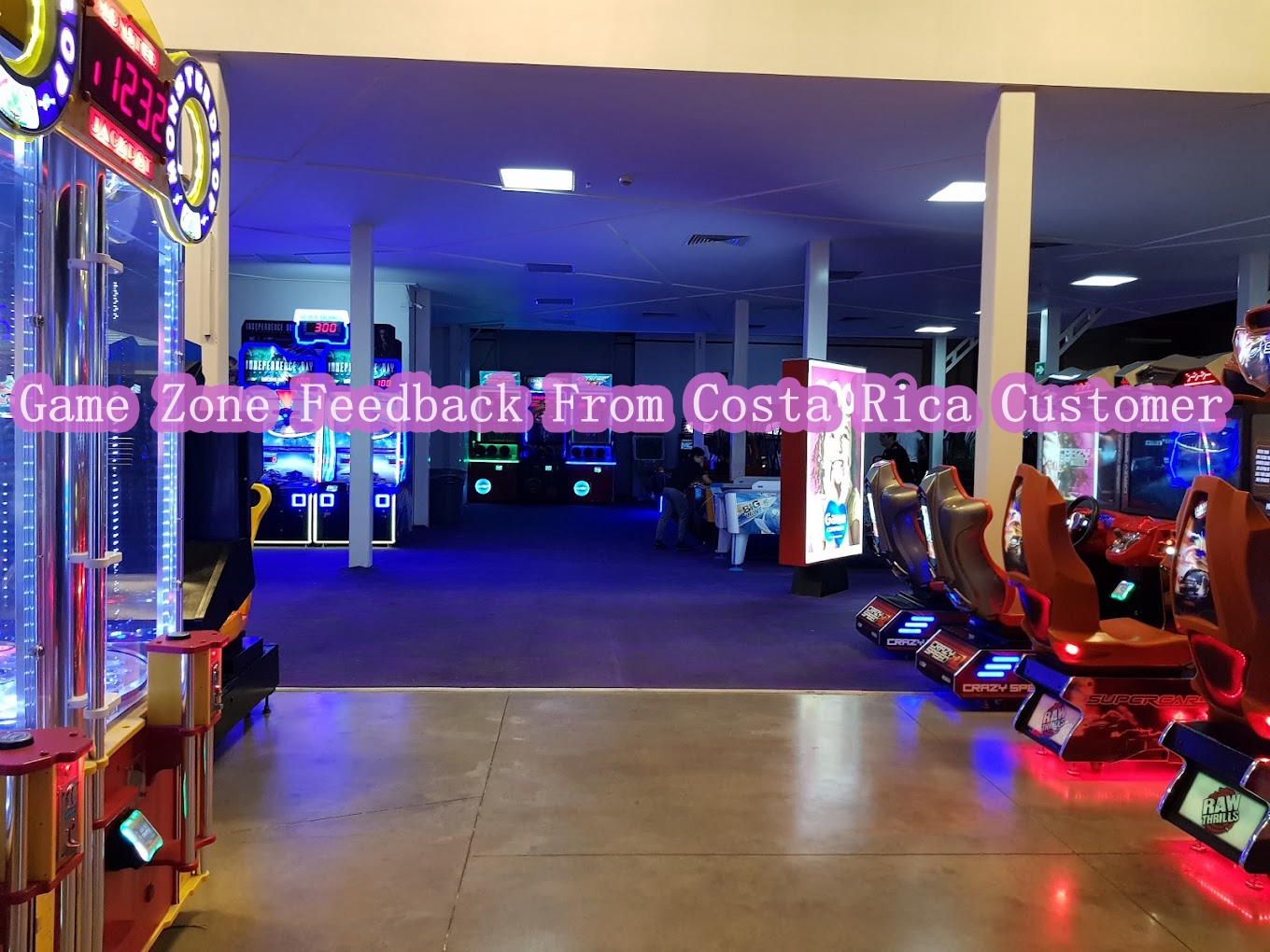 Arcade Machine Feedback From Costa Rica Customer