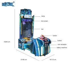 Coin Operated Game Machine Video Top Gun Shooting Arcade Games Skill Shooter Simulator Machine for Amusement