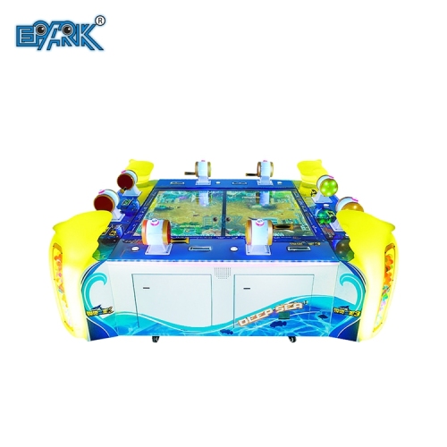 Commercial 8 Players Ticket Out Go Fishing Mini Arcade Game Machine With 55'' Inch LCD Video Fish Simulator for Kids