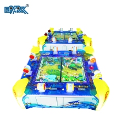 Commercial 8 Players Ticket Out Go Fishing Mini Arcade Game Machine With 55'' Inch LCD Video Fish Simulator for Kids