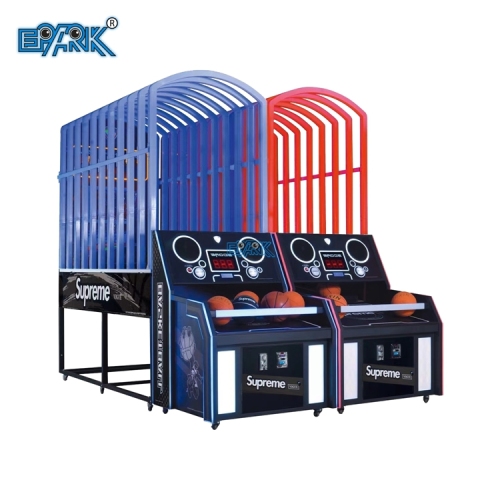 Coin Operated Basketball Machine Adults Crazy Shoot Ball Basketball Arcade Redemption Game Machine