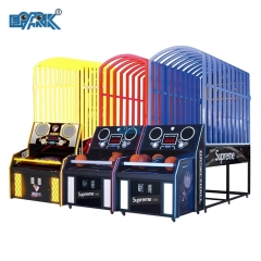 Coin Operated Basketball Machine Adults Crazy Shoot Ball Basketball Arcade Redemption Game Machine