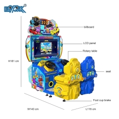 32 Inch LCD Coin Operated Car Racing Arcade Drive Simulator Machine Kid Driving Arcade Racing Car Game Machine