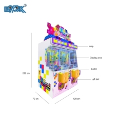 New Design Children Push Building Blocks Prize Vending Machine Gift Vending Machine For Sale