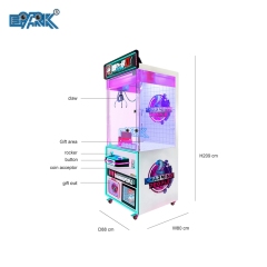EPARK Coin Operated Arcade Doll Machine Claw Crane Grabber Prize Vending Out Toy Gift Custom Claw Machine