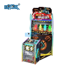 Coin Operated Arcade Indoor Amusement Kids Shooting Game Machine Fast Gunman Shooting Game Machine