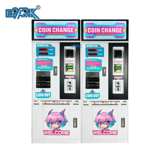 Customized Automatic Coin Change Machine Money Currency Changer Bill Changer Coin Vending Machine