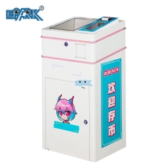 Auto Mini Small Cash Bill Exchange To Coin Token Deposit Exhcanger Machine For Amusement Claw Crane Game Dispenser