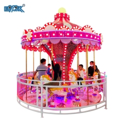 Adult And Kids Playground Equipment Popular Merry Go Round Carousel Rides