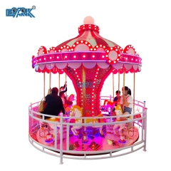 Adult And Kids Playground Equipment Popular Merry Go Round Carousel Rides