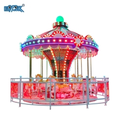 Adult And Kids Playground Equipment Popular Merry Go Round Carousel Rides