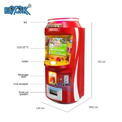 Kids Indoor Video Arcade Coin Operated Game Machine Win Drink Game Machine