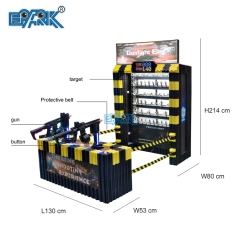 New Design Entertainment Double Players Gun Shooting Game Machine Coin Operated Machines