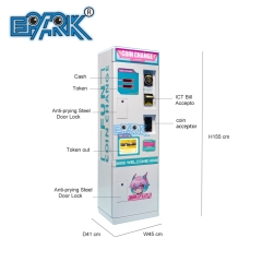 Customized Token Change Machine Money Changer Automatic Coin Exchange Machines