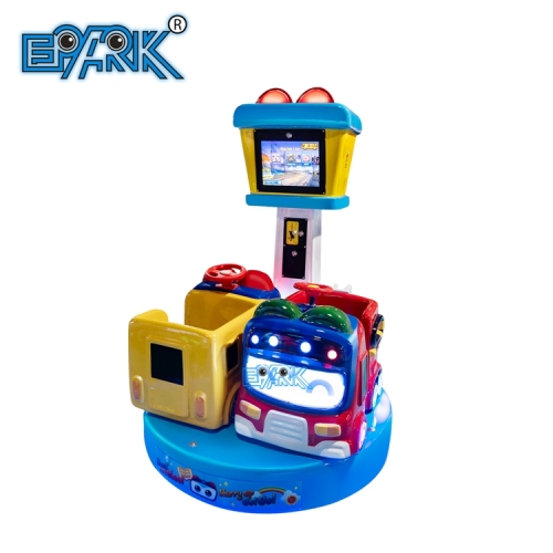 Cute Design Rotating Gogobus 2 Players Kiddie Ride Swing Carnival Ride