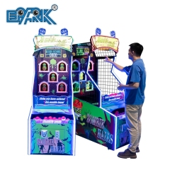 New Arcade Game Machine Zombie Halls Throwing Ball Ticket Redemption Machine For Game Center