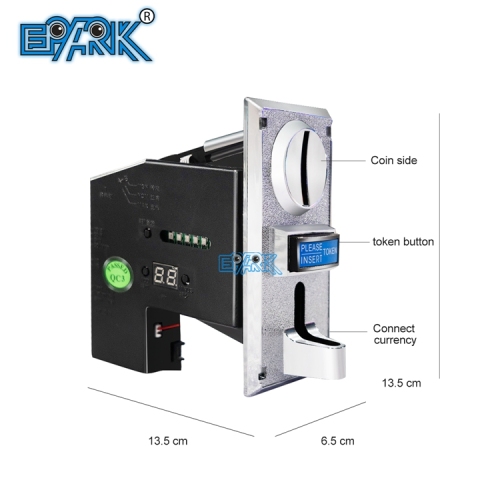 Electronic Arcade Machine Comparable Multi Game Metal Coin Acceptor Digital Multi-Coin Selector