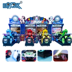 Indoor Amusement Simulator Driving 4 Player Coin Operated Arcade Racing Simulator Car Driving Game Machine