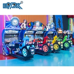 Indoor Amusement Simulator Driving 4 Player Coin Operated Arcade Racing Simulator Car Driving Game Machine