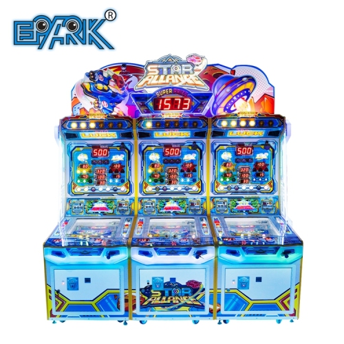 New Arrival Coin Operated Games Magic Push Balls Game Machine Lottery Ticket Game Machine For Sale