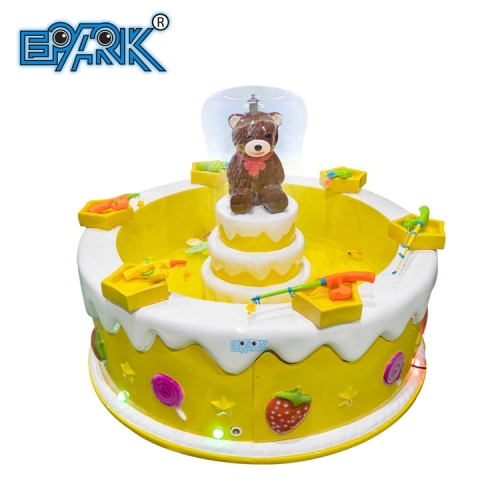 Amusement Fishing Equipment Electric Fiberglass Children's Fishing Pond Games Machine For Kids
