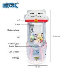 Plush Doll Toy Machine Playground Arcade Game Coin Operated games Center Crane Claw Machine