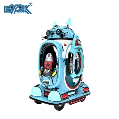 24V Battery Powered Fiberglass Bumper Cars Amusement Park Ride Popular Outdoor Happy Car Bumper Ride