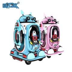 24V Battery Powered Fiberglass Bumper Cars Amusement Park Ride Popular Outdoor Happy Car Bumper Ride