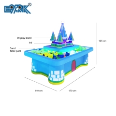 Interactive Kids Sand Table Handmade Toy Sand Table Indoor Play Equipment Supplier Kids Play Table Entertainment